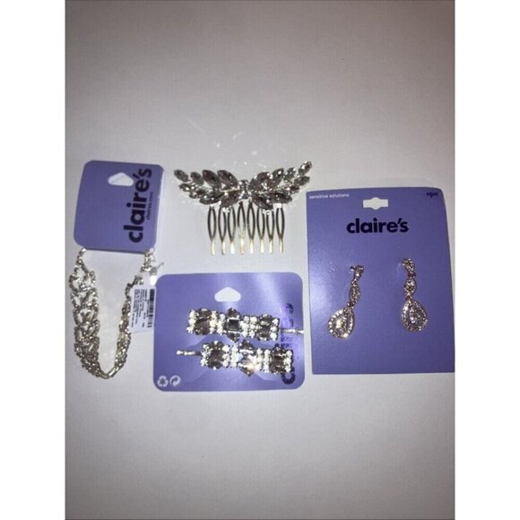Bedazzled Claires Bundle Hair Bracelet - Picture 1 of 5